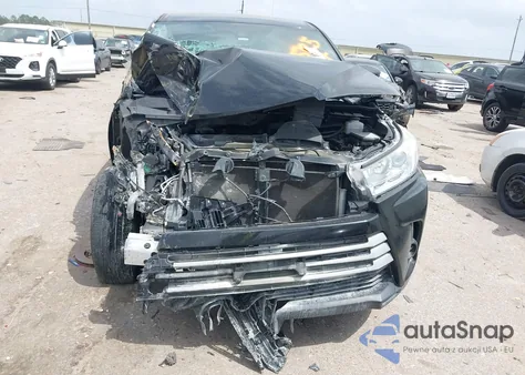 2019 Toyota Highlander Le z USA, uszkodzony, nr VIN 5TDZARFH6KS045045